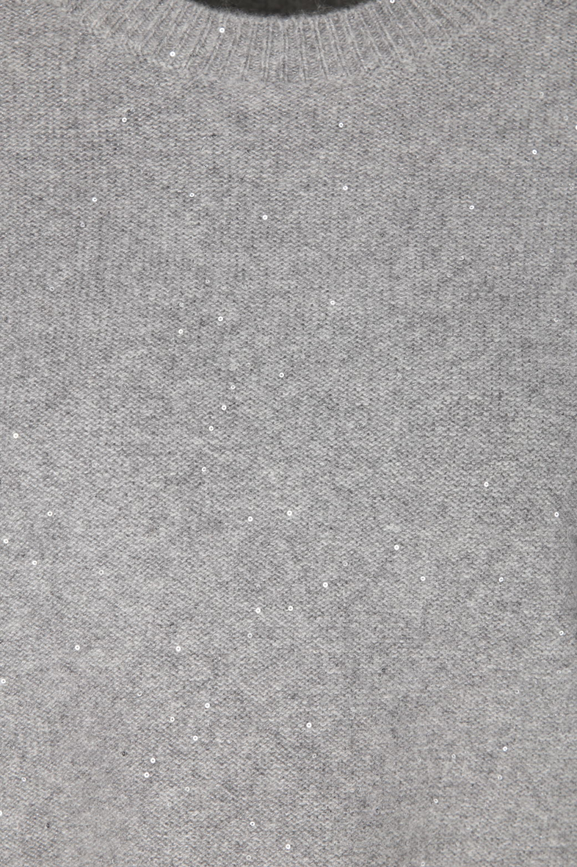 The Mercer - Pullover mit Kaschmir und Glanzgarn