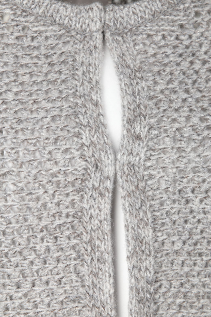 Hemisphere - Strickjacke mit Fransen