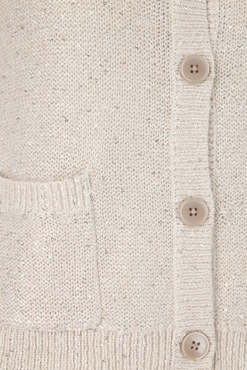 Rena Marx - Strickjacke mit Mini-Pailletten