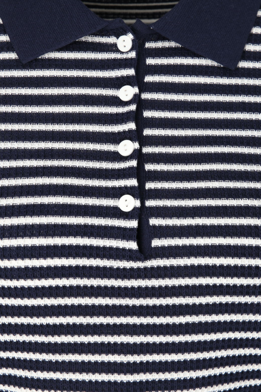 Hearts&amp;More - Poloshirt aus Strick