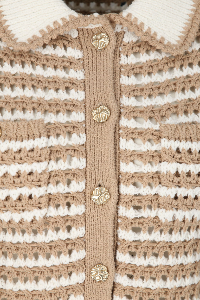 Rena Marx - Cardigan mit Umlegekragen