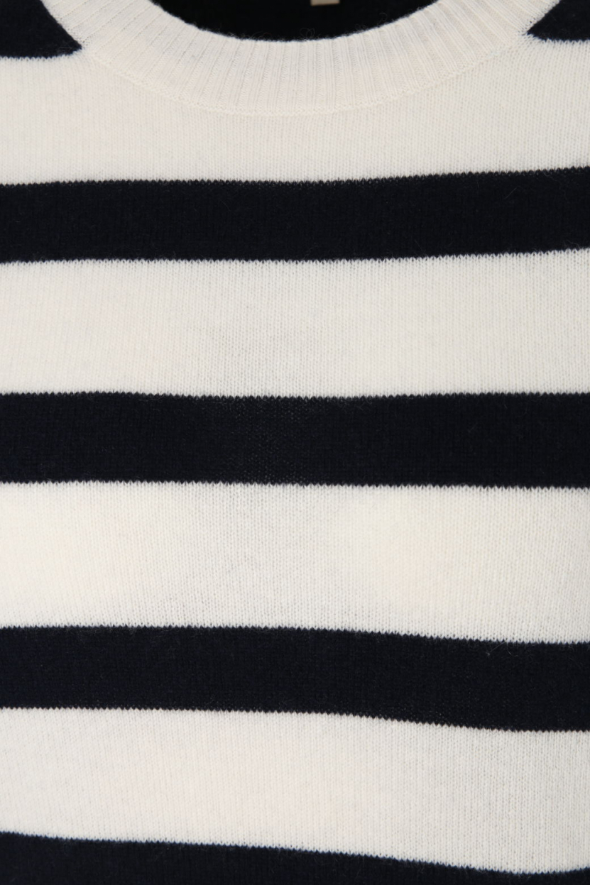 Chelsea Rose - Kaschmirpullover mit Ringelmuster