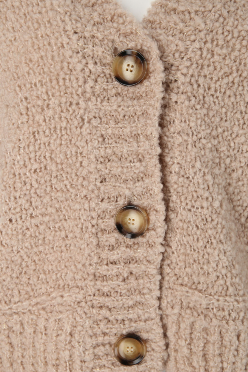 Rena Marx - Strickjacke in Bouclé-Optik
