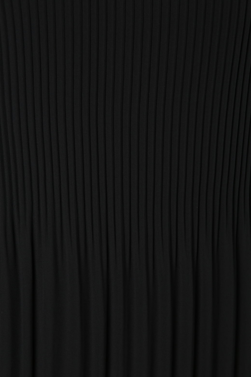 S.Oliver Black L. - Plisseebluse mit U-Boot-Ausschnitt