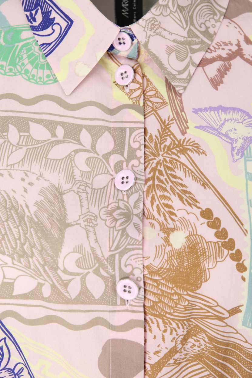 Marc Cain - Hemdblusenkleid mit Gürtel