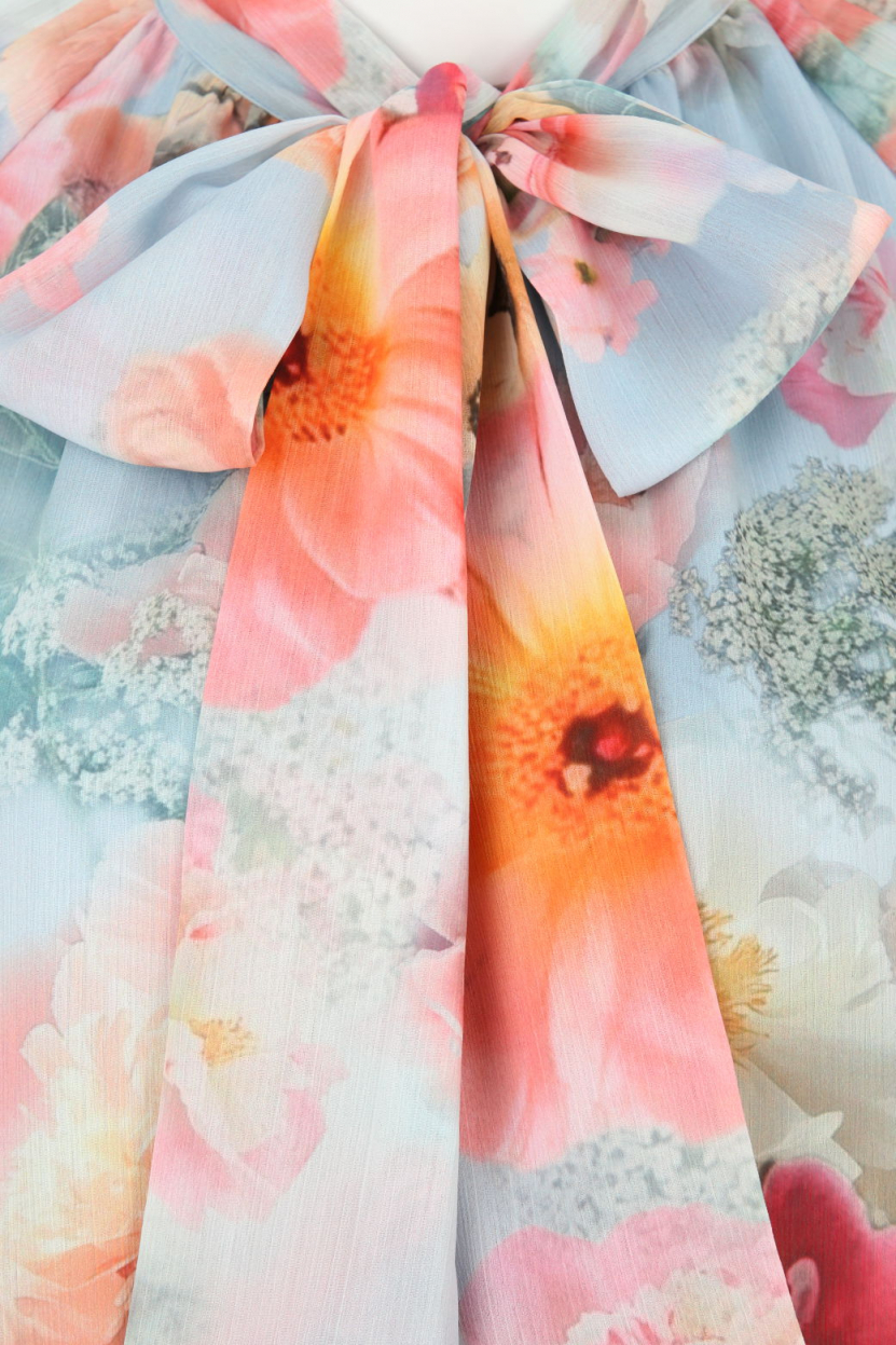 V by Vera Mont  - Schluppenbluse mit Print