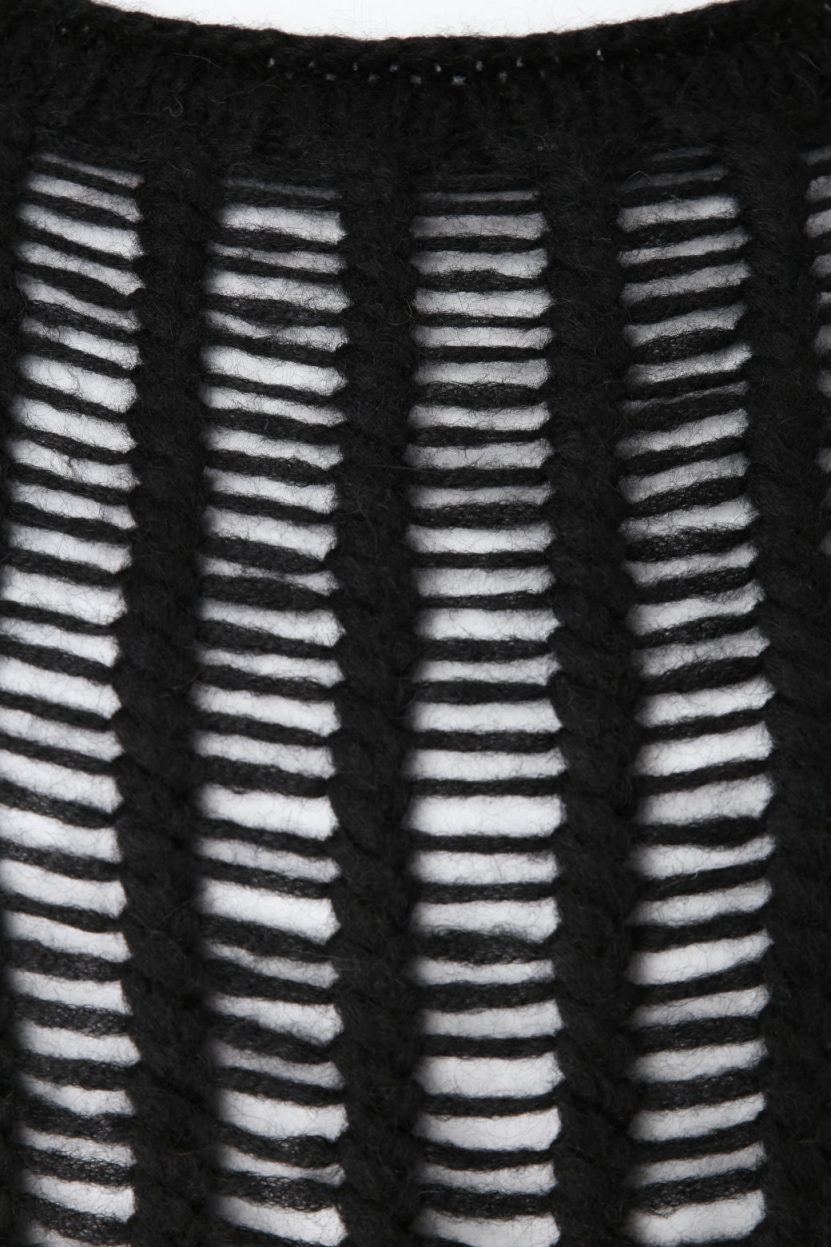 Liviana Conti - Pullover in Netzoptik