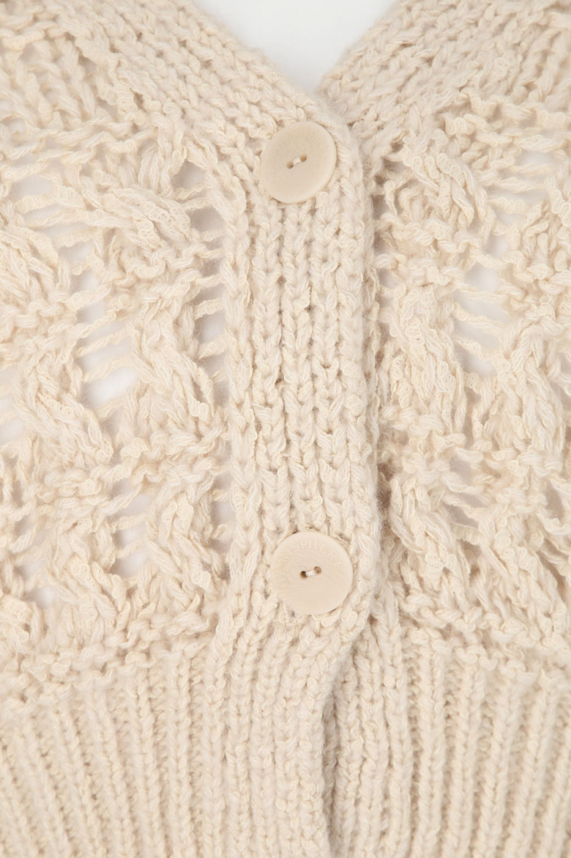 Hemisphere - Strickjacke mit Kaschmir