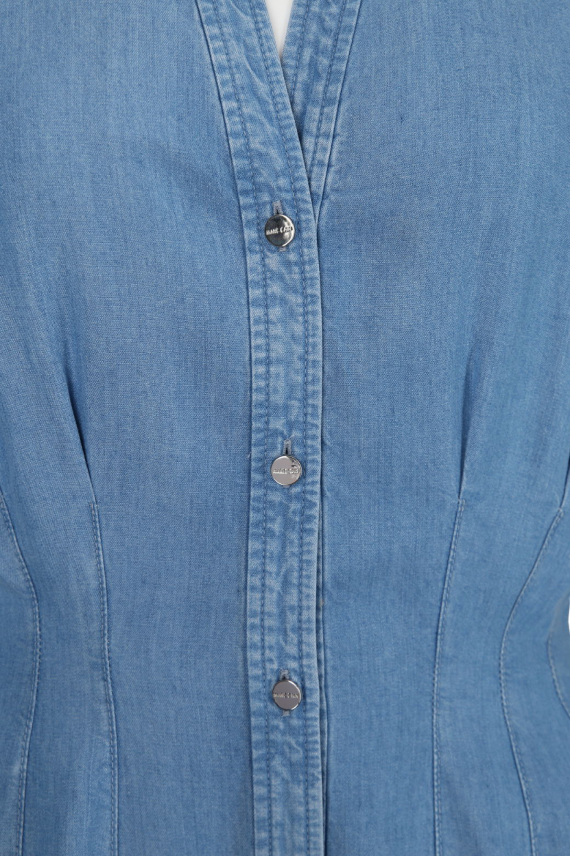 Marc Cain - Hemdblusenkleid aus Denim