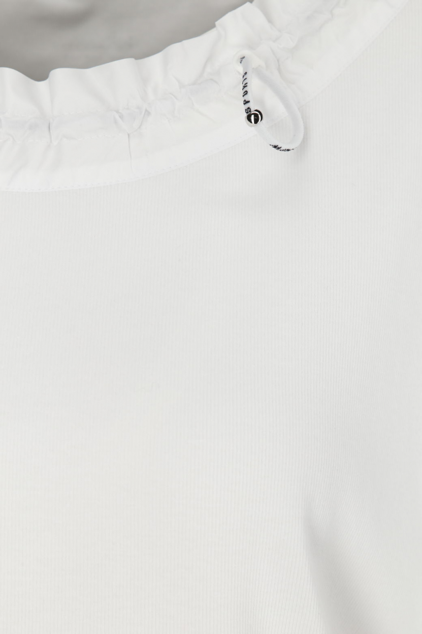 Marc Cain - T-Shirt mit Materialmix