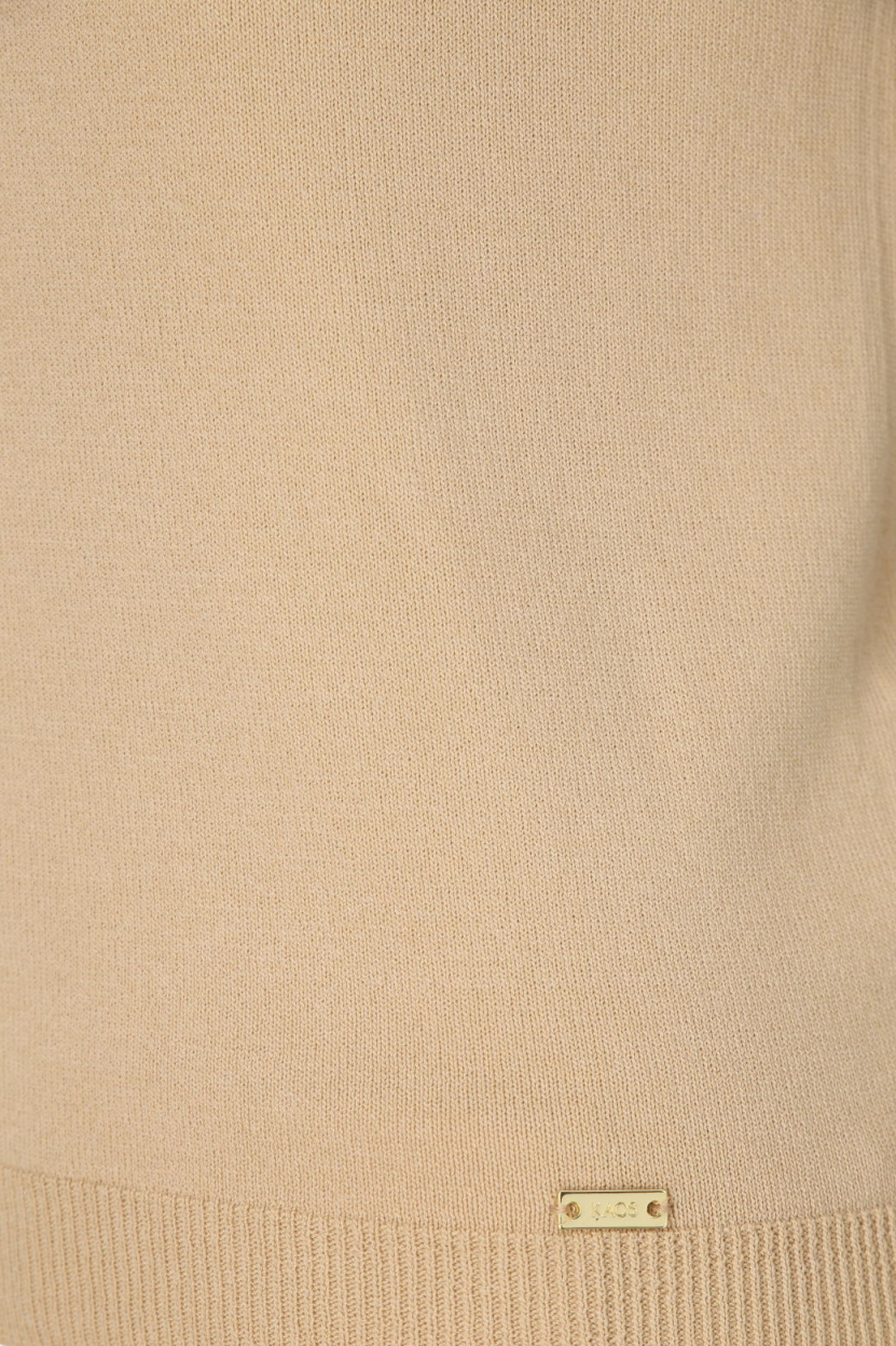 Kaos - Strickshirt mit Rundhalsausschnitt