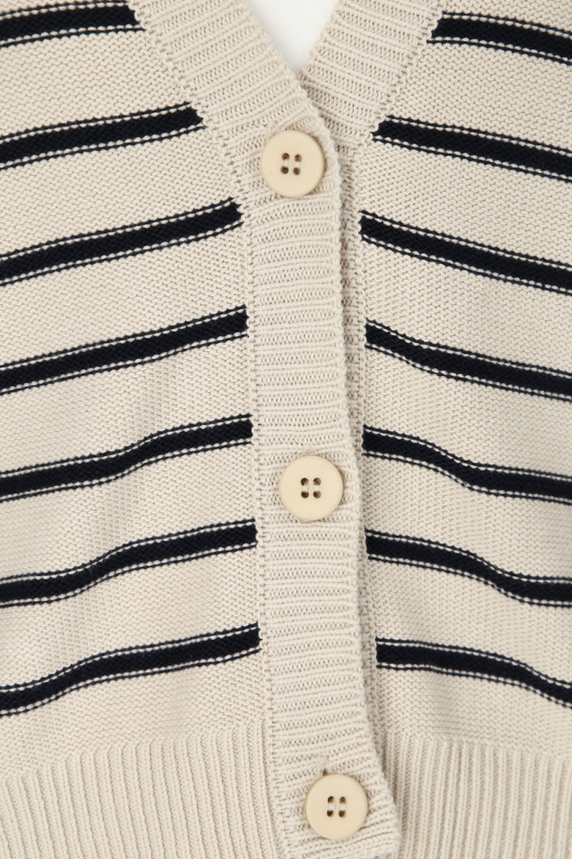 Hearts&amp;More - Cardigan mit Streifenmuster