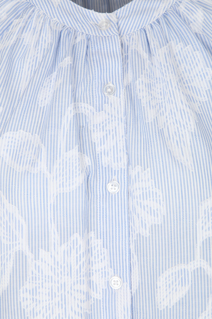Hearts&amp;More - Bluse aus Baumwoll-Jacquard