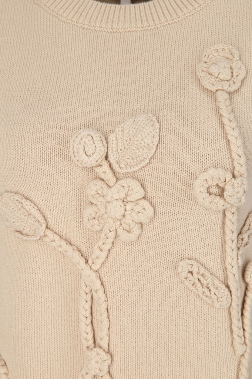 Hearts&amp;More - Pullunder mit Blumenapplikation