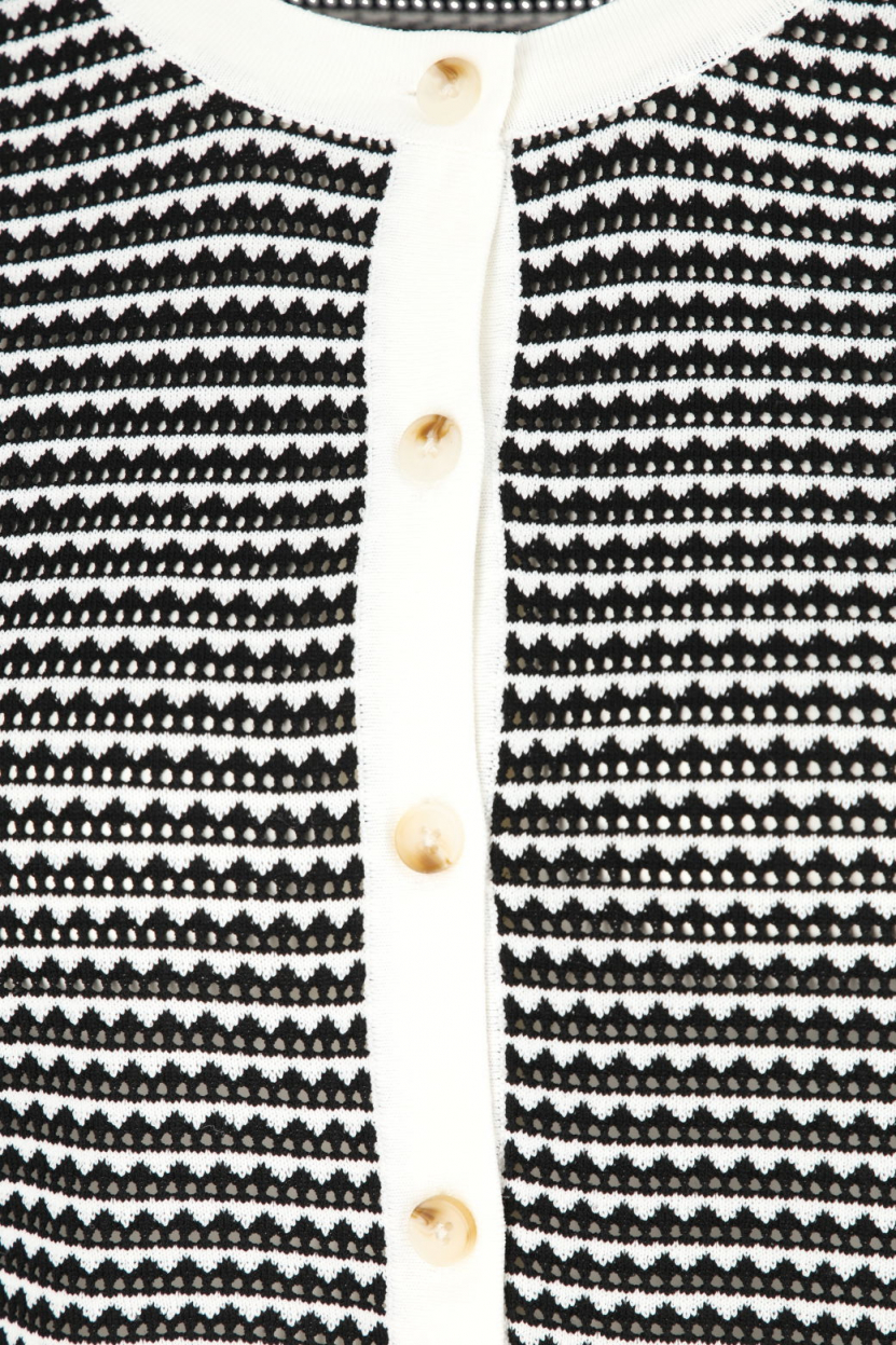 Chelsea Rose - Cardigan mit Strickmuster