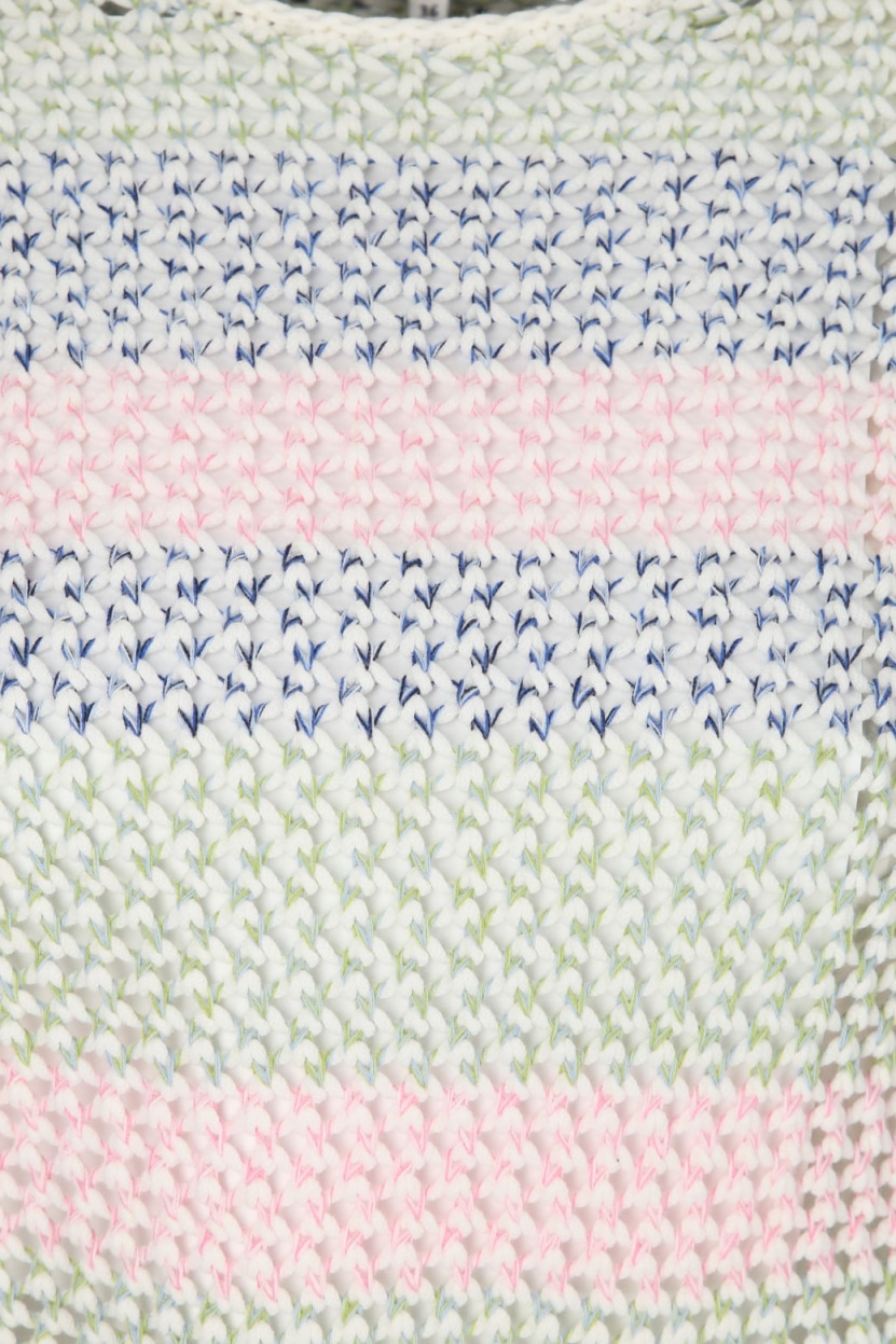 Chelsea Rose - Pullover mit Multicolor-Streifen