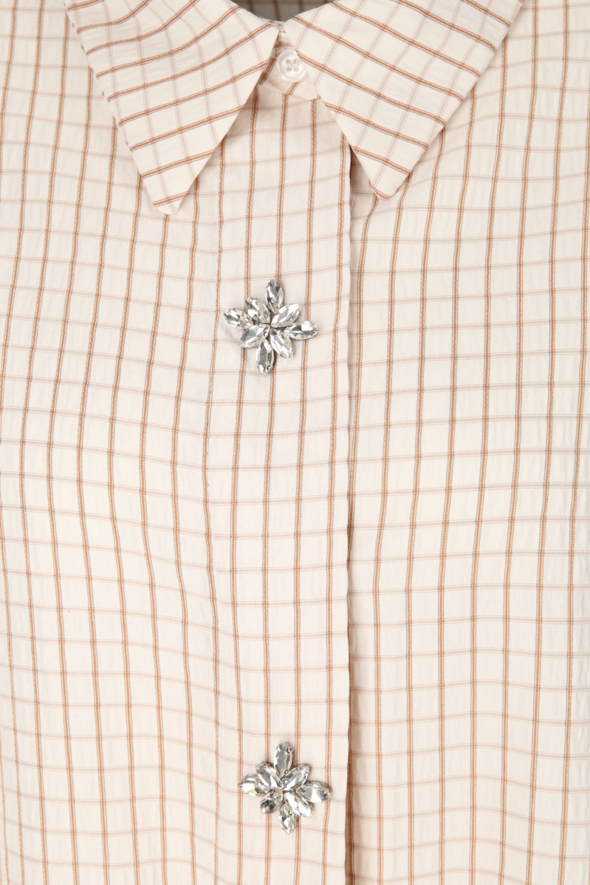 Nevada Love - Bluse mit Strassbesatz
