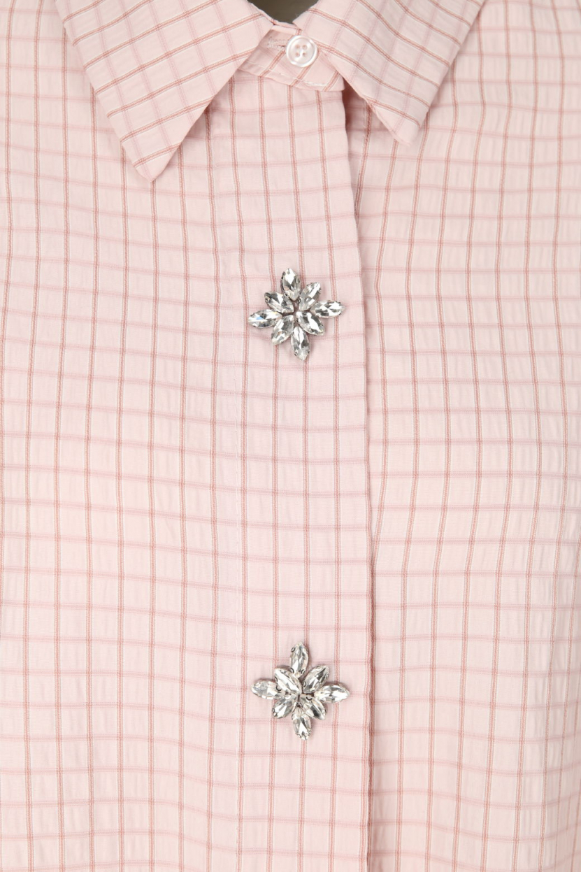 Nevada Love - Bluse mit Strassbesatz