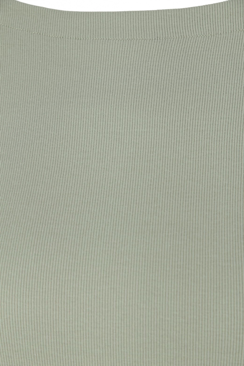 Hearts&amp;More - Feinrippshirt mit U-Boot-Ausschnitt