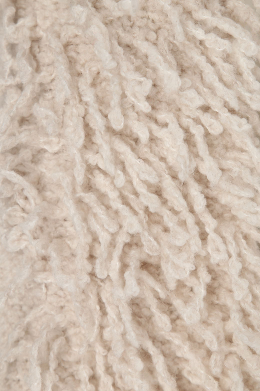 Grace - Offene Strickjacke mit Fransen