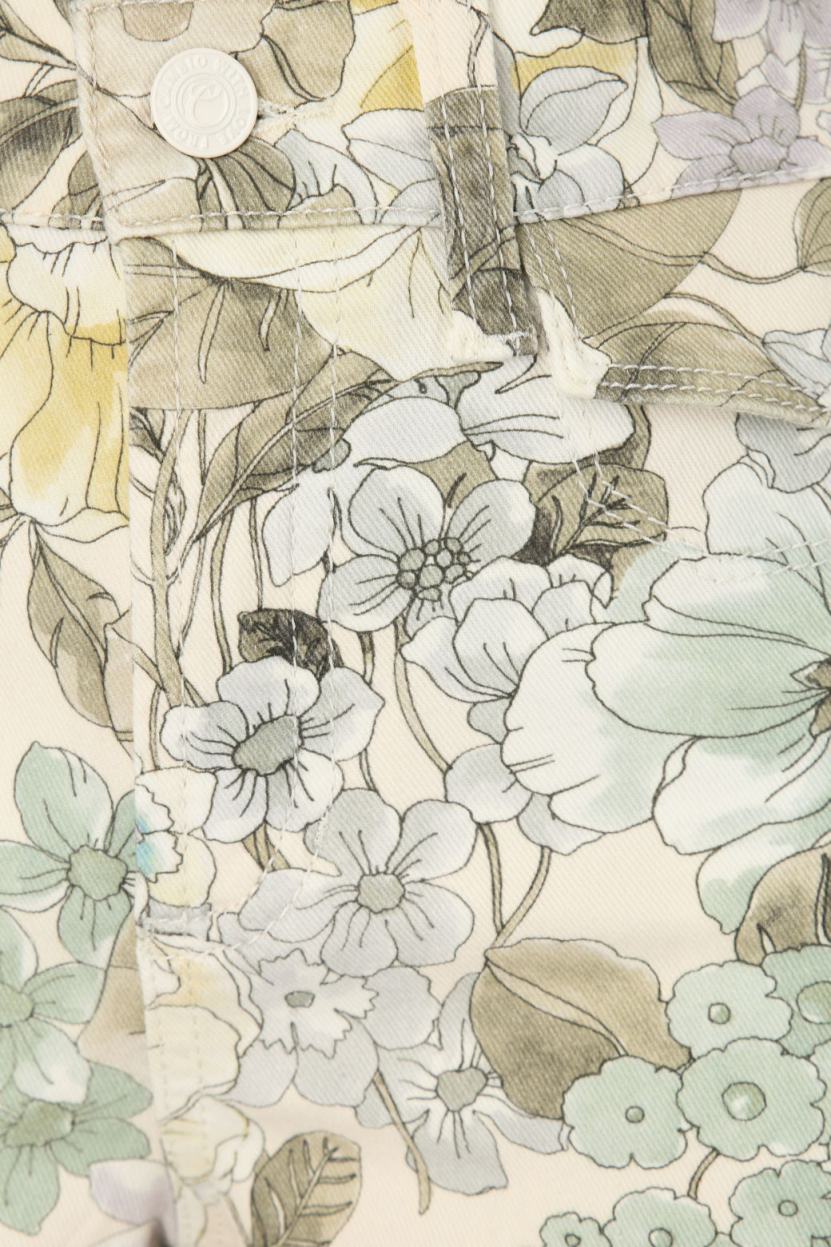 Cambio - Flared Fit Jeans FABIENNE POCKET CROPPED