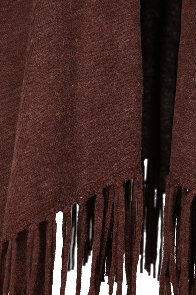 Luisa Cerano - Strickcape mit Fransen