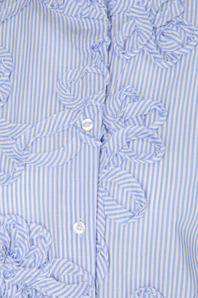 Elli - Bluse mit Besatz