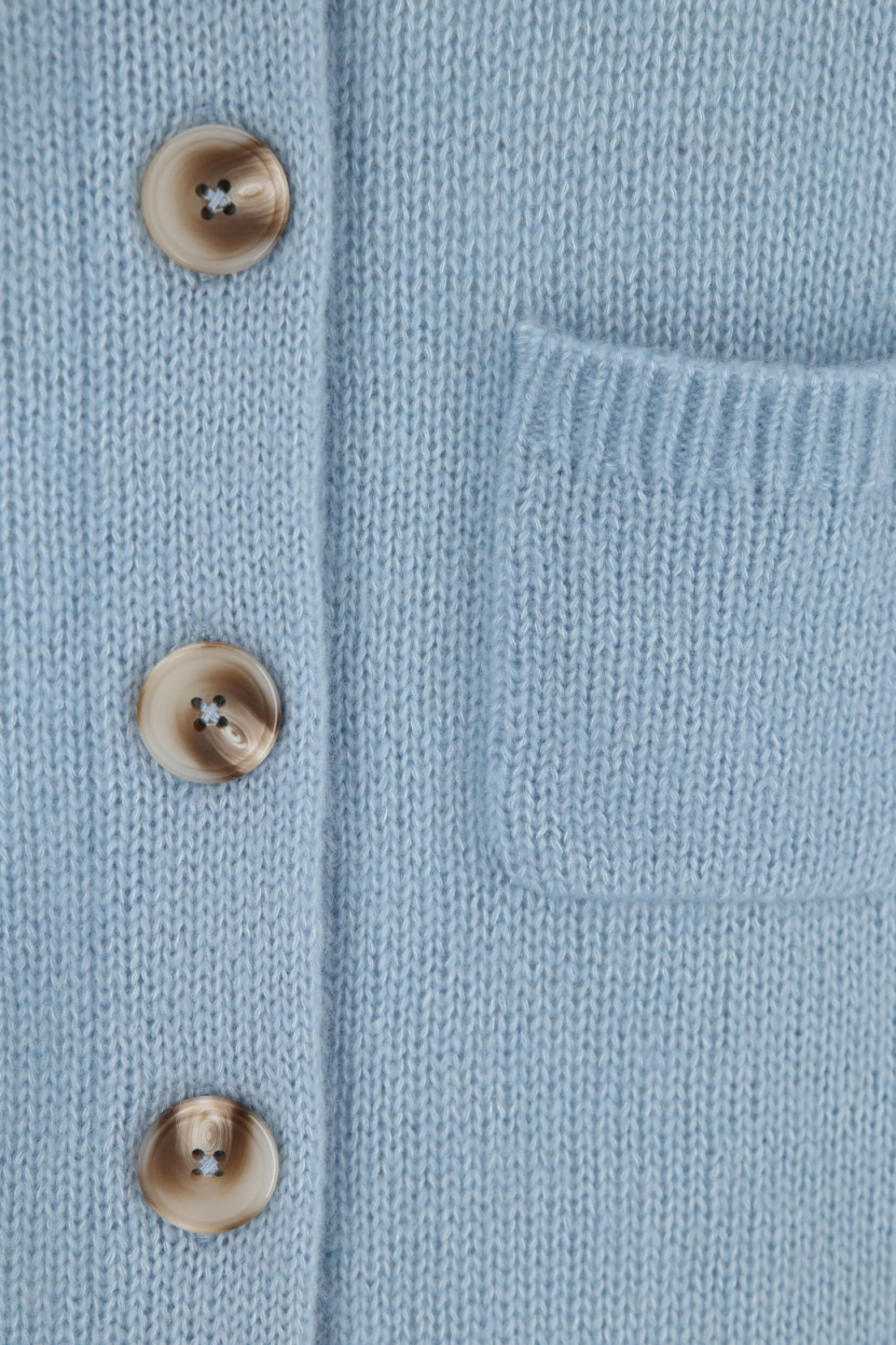 Insieme - Strickjacke mit Seide und Kaschmir