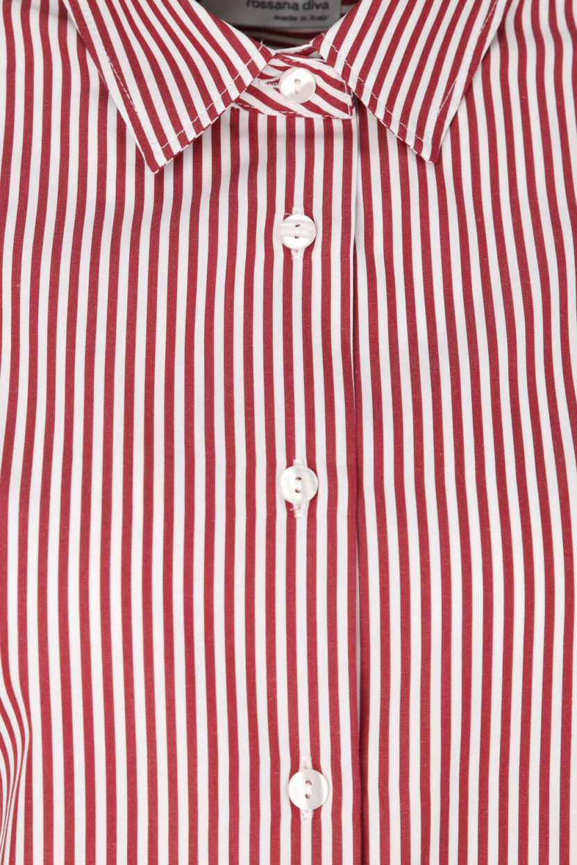 Rossana Diva - Hemdbluse mit Streifenmuster