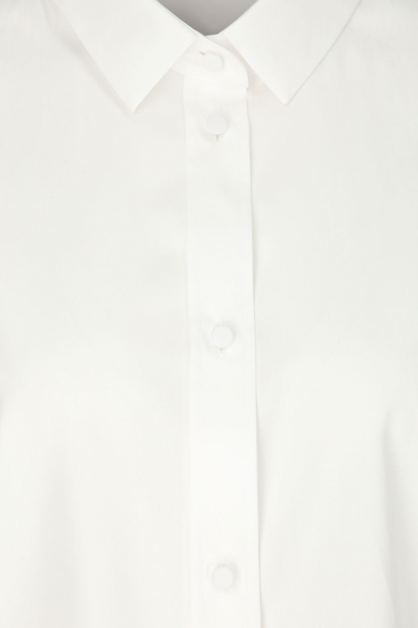 Windsor - Hemdbluse mit bezogenen Knöpfen
