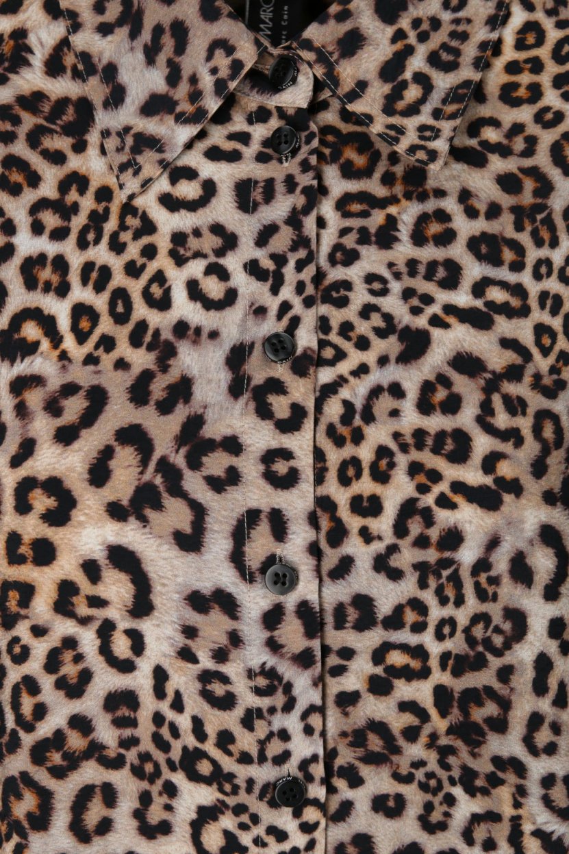 Marc Cain Sport - Hemdbluse mit Leoprint