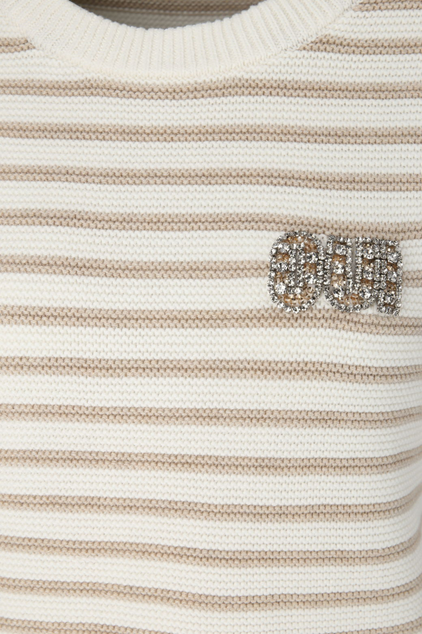 oui - Pullover mit Ringelmuster