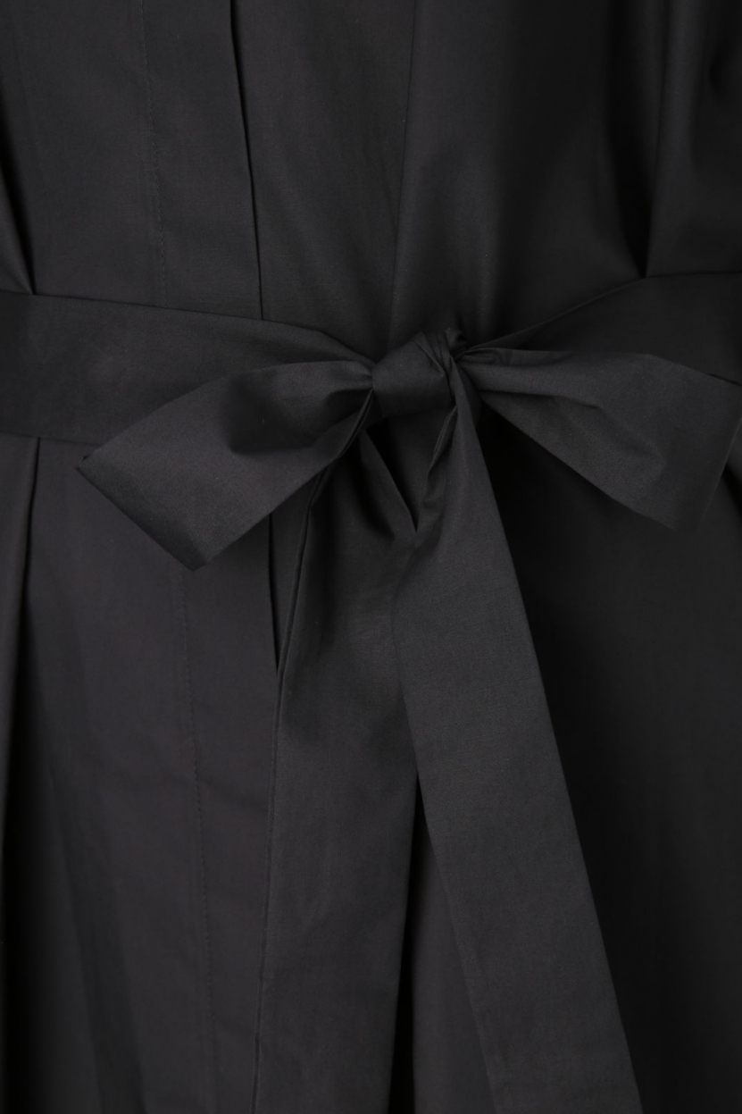 Meimeij - Midikleid mit Bindegürtel