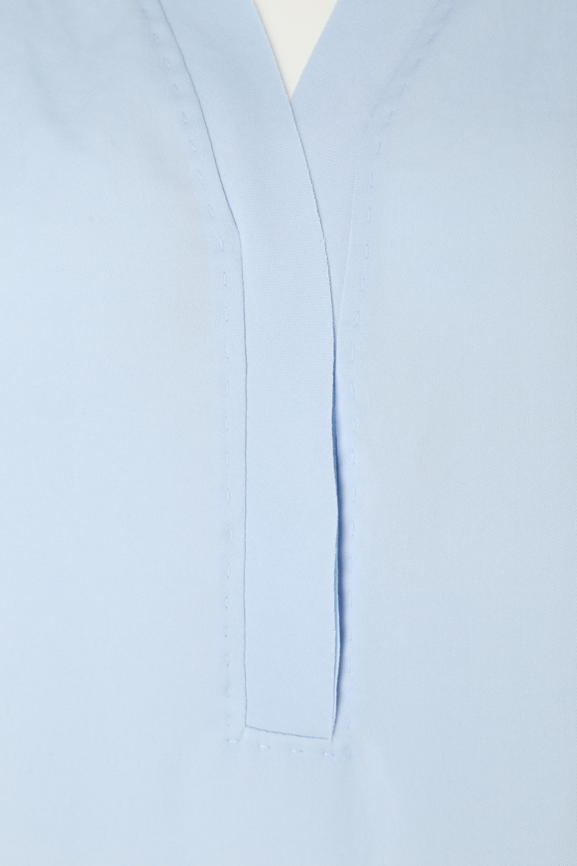 Marc Cain - Tunikabluse mit Stitching-Detail