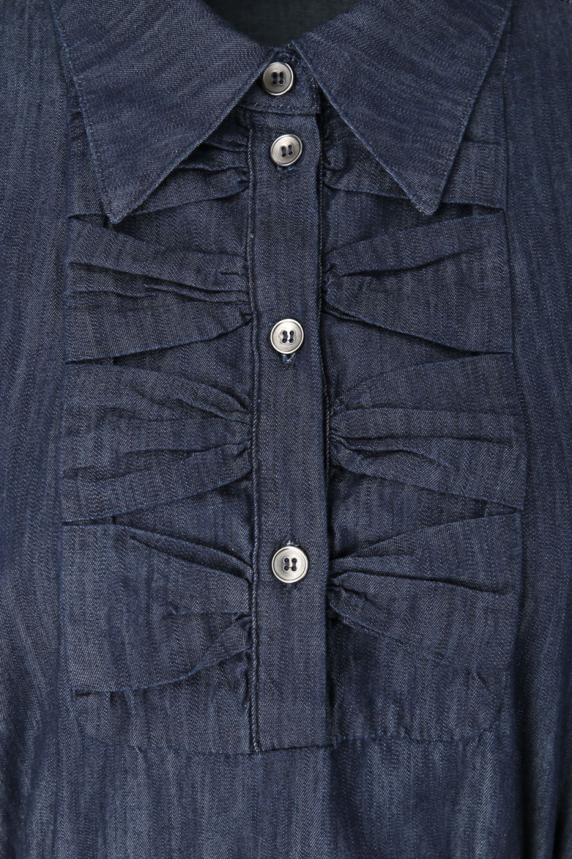 Luisa Cerano - Hemdblusenkleid aus Denim