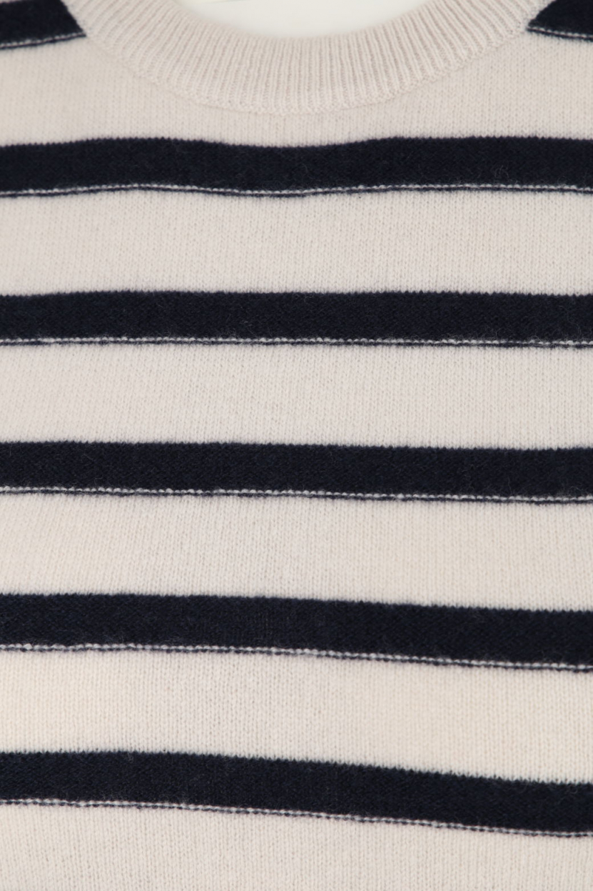 Luisa Cerano - Stricktop mit Streifenmuster