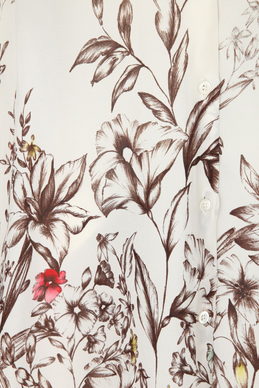 Semicouture - Bluse mit Blumendruck
