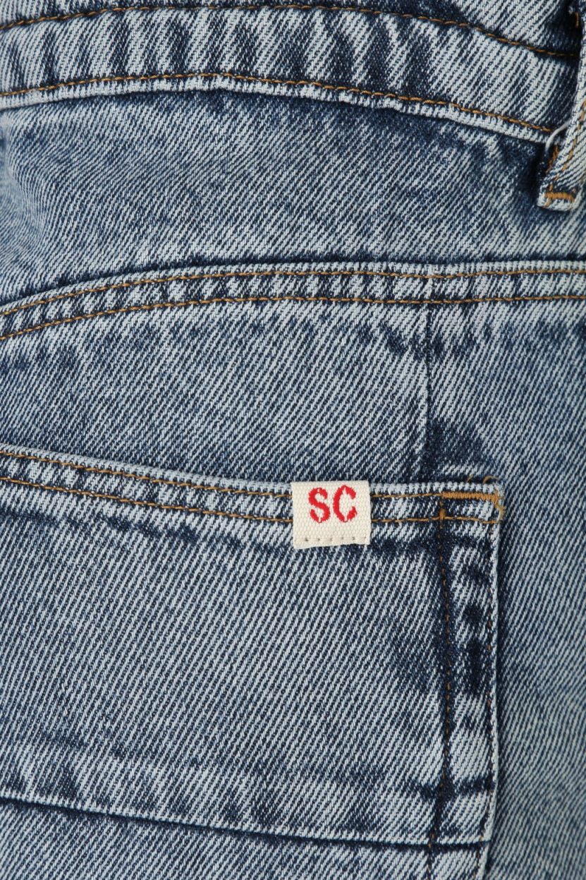 Semicouture - Wide Leg Jeans mit Tunnelzug