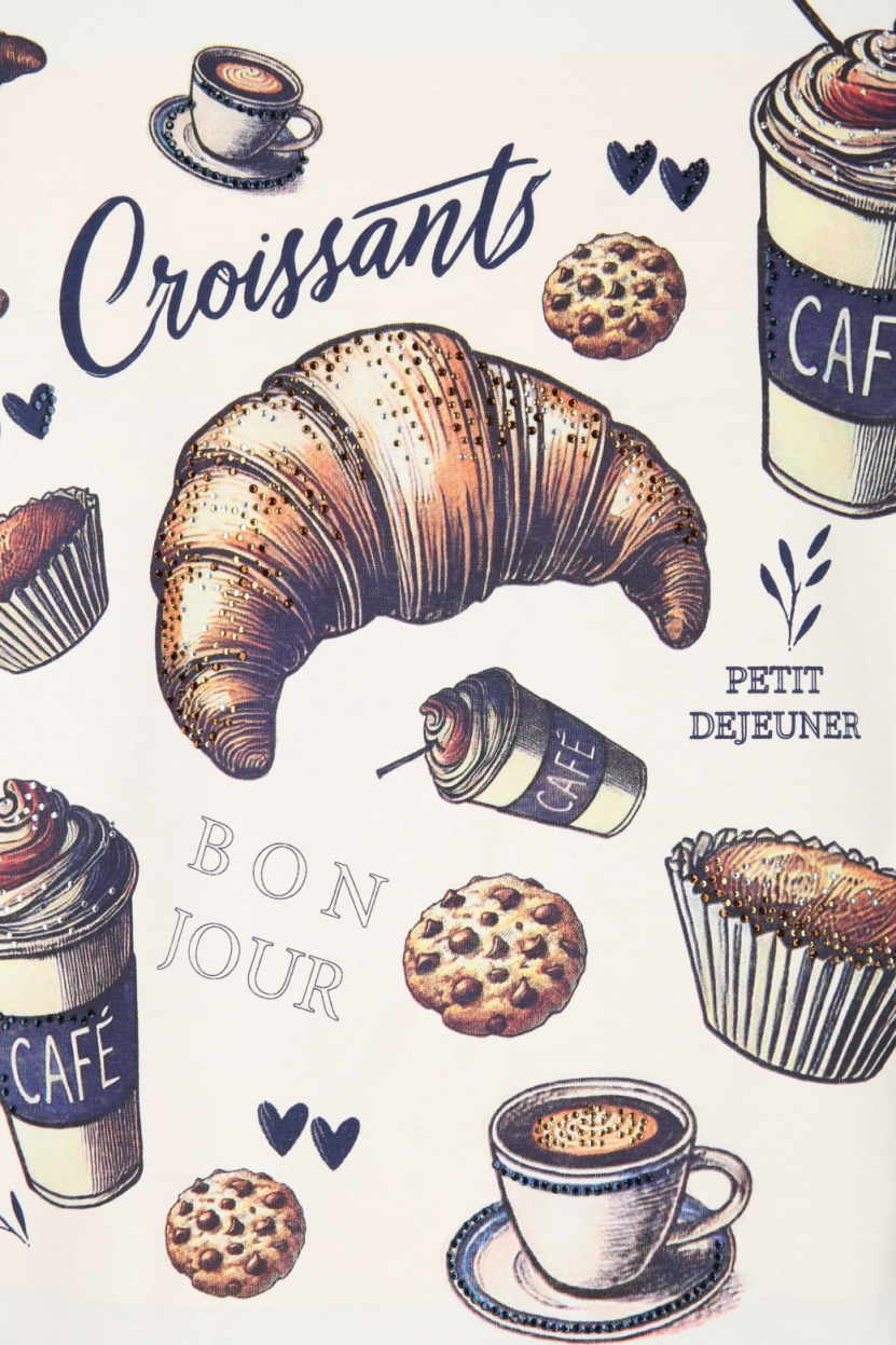 Rich &amp; Royal - T-Shirt mit Rückenprint