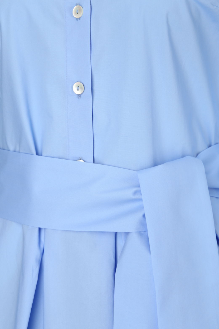 La Camicia - Hemdblusenkleid mit Bindegürtel