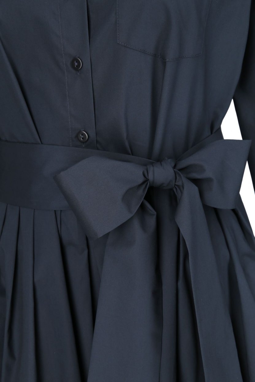 La Camicia - Hemdblusenkleid mit Bindegürtel