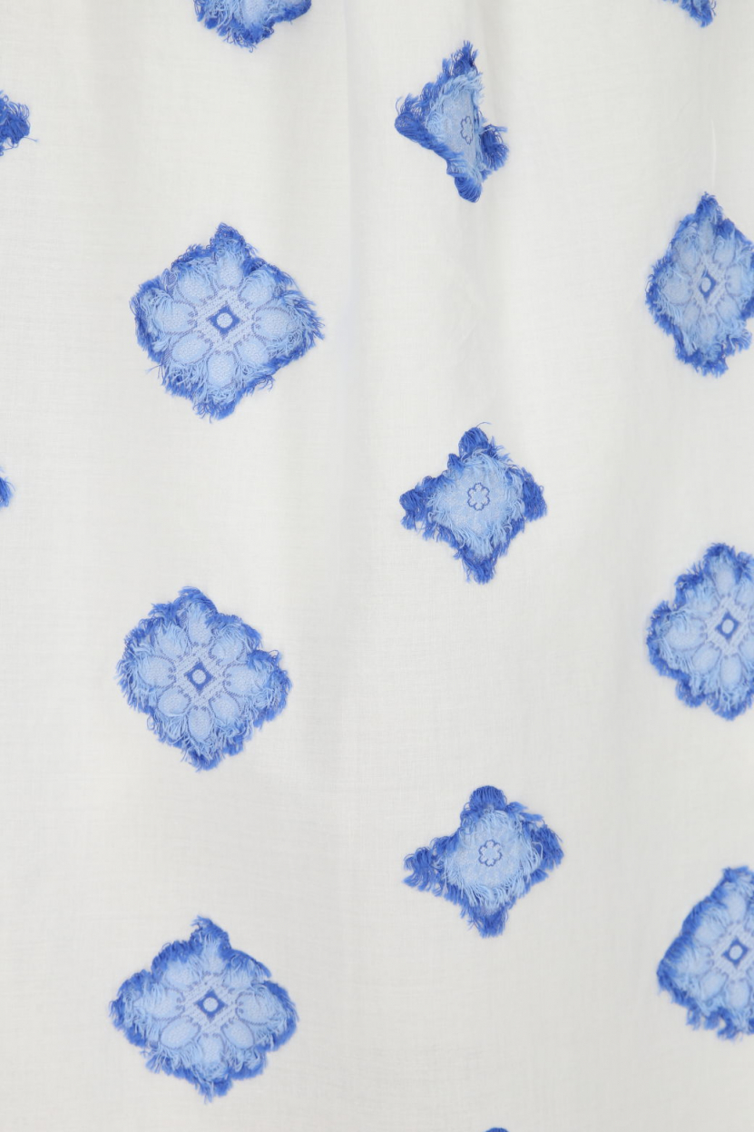 Rossana Diva - Bluse mit verziertem Rücken