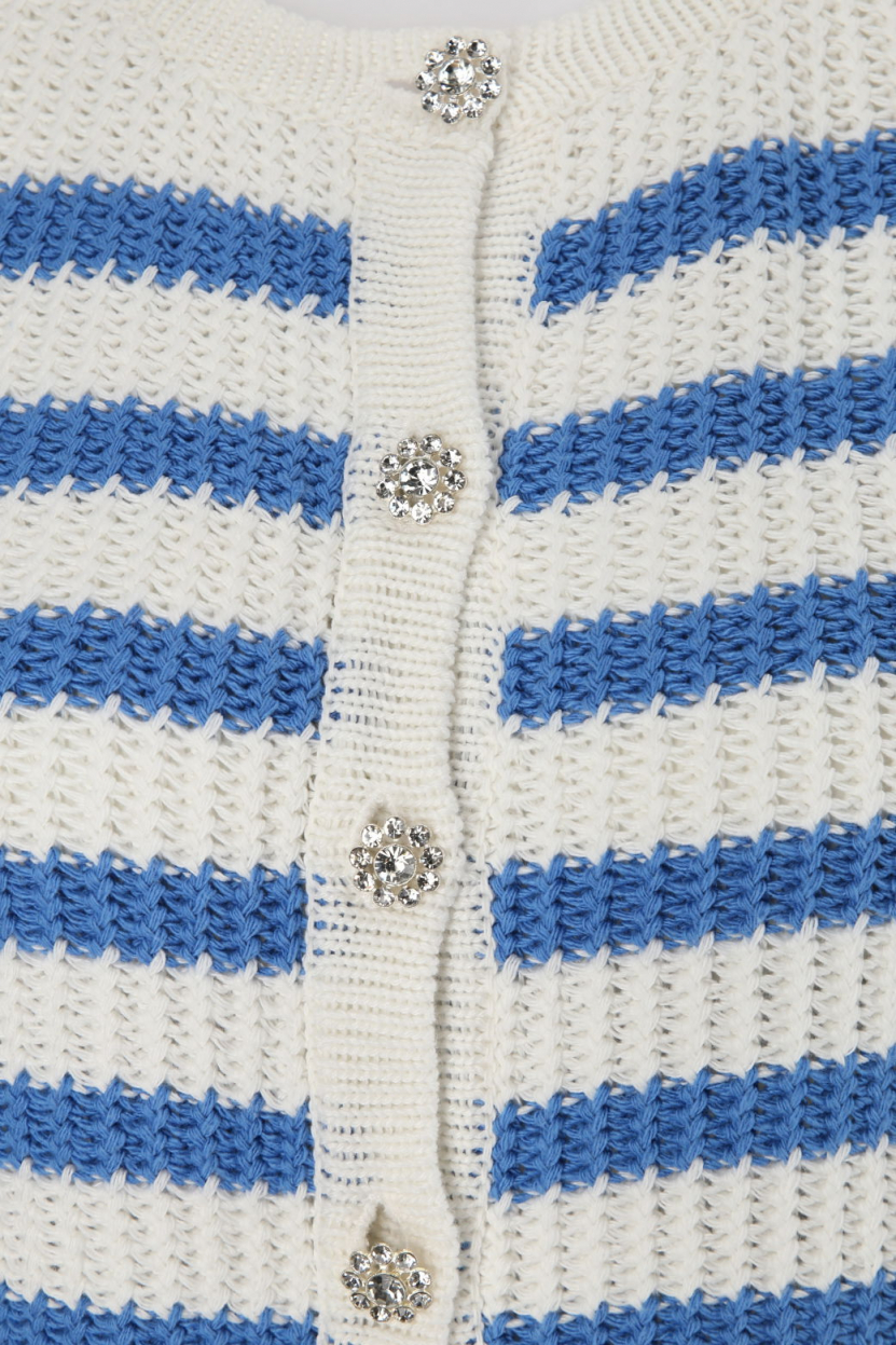Rich &amp; Royal - Strickjacke mit Streifen