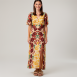 Ange - Maxikleid mit Print