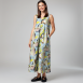 Chelsea Rose - Leinenkleid mit Print