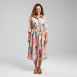 Rena Marx - Hemdblusenkleid mit Print