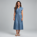 Marc Cain - Hemdblusenkleid aus Denim