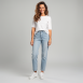 Marc Cain - T-Shirt aus Stretch-Jersey