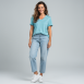 Hearts&amp;More - T-Shirt aus Leinen-Jersey