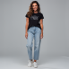Monari - Shirt mit Strassbesatz